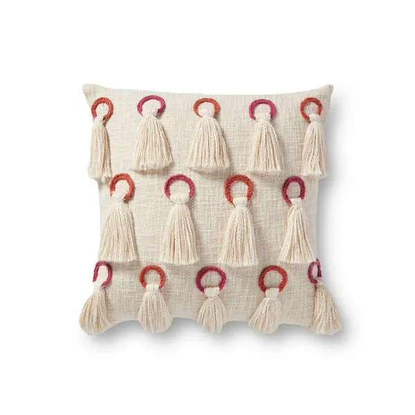 Product Image 1 for Evelyn Ivory / Multi Pillow from Loloi