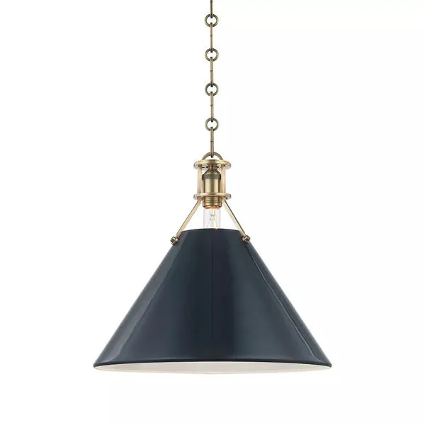 Product Image 1 for Painted No.2 1 Light Large Pendant from Hudson Valley