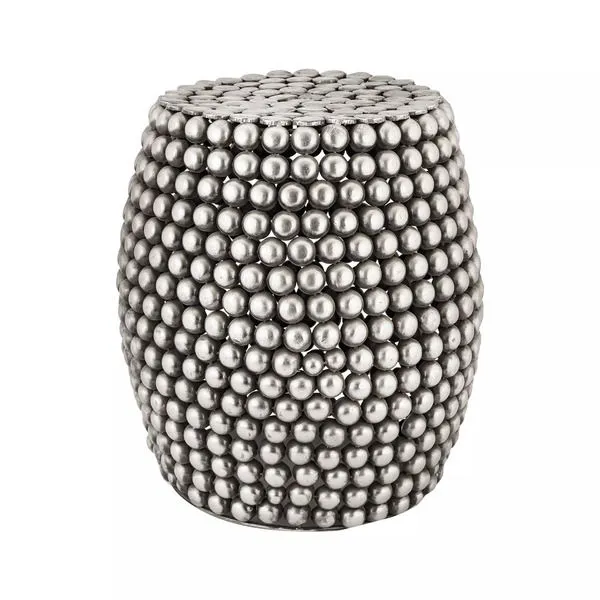 Product Image 1 for Peweter Pebble Stool from Elk Home