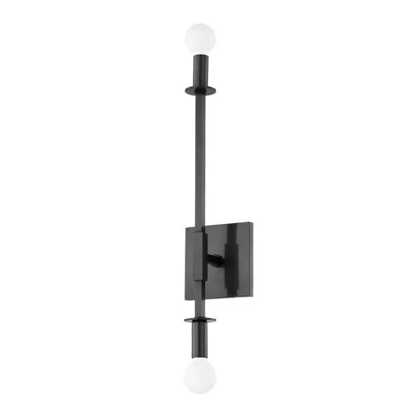 Product Image 1 for Milana Old Bronze 2-Light Wall Sconce from Mitzi