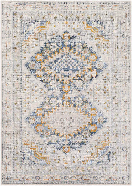 Product Image 3 for Porto Light Gray / Orange Rug from Surya