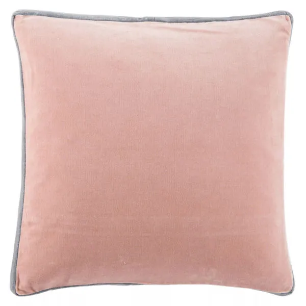 Product Image 3 for Bryn Solid Blush/ Gray Throw Pillow from Jaipur 