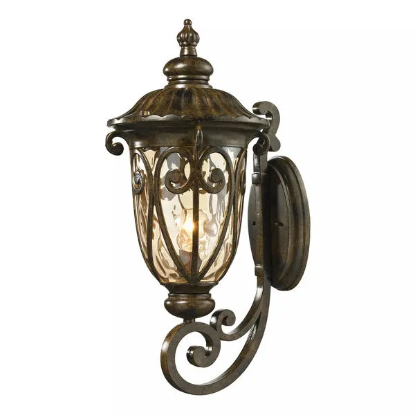 Product Image 1 for Logansport Collection 1 Light Outdoor Sconce In Hazelnut Bronze from Elk Lighting
