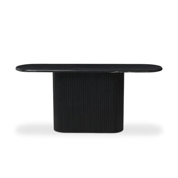 Product Image 1 for Oranda Black Marble Console Table from Four Hands