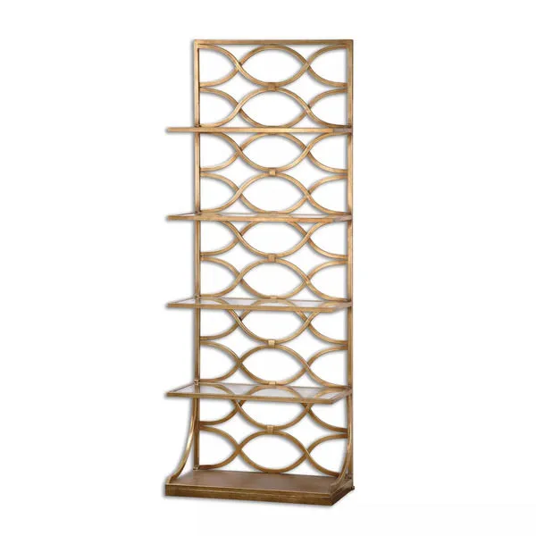 Product Image 2 for Uttermost Lashaya Gold Etagere from Uttermost