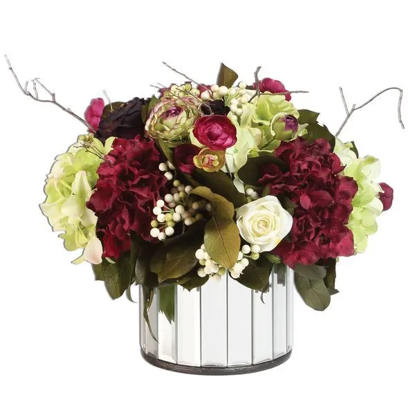 Product Image 2 for Uttermost Emaline Silk Centerpiece from Uttermost