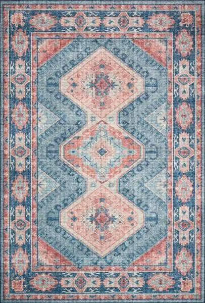 Product Image 4 for Skye Turquoise / Terracotta Rug from Loloi