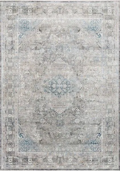 Product Image 2 for Gemma Silver / Blue Rug from Loloi