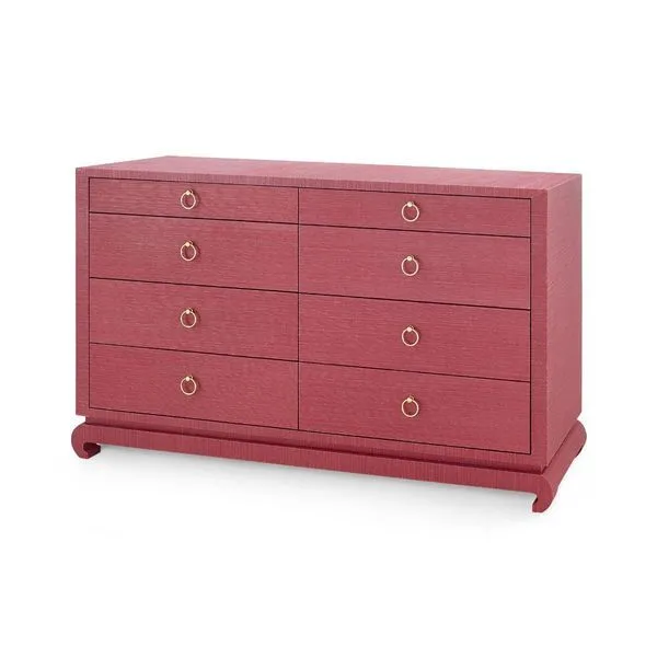Product Image 6 for Ming Red Extra Large 8-Drawer Dresser from Villa & House