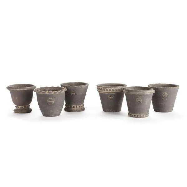 Product Image 1 for Wakefield Handmade Mini Pots, Set of 6 from Napa Home And Garden