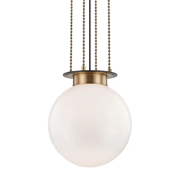 Product Image 1 for Gunther 1 Light Large Pendant from Hudson Valley