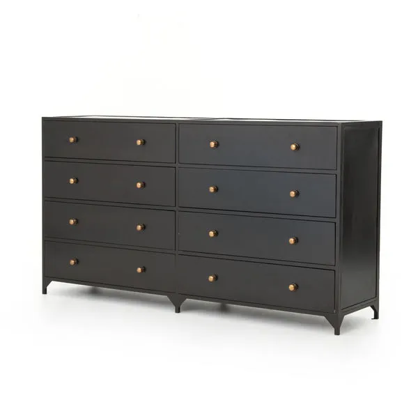 Product Image 2 for Belmont 8 Drawer Metal Dresser from Four Hands