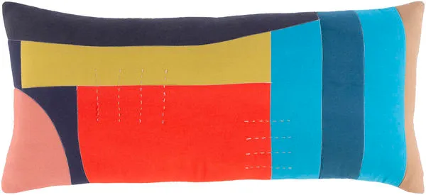 Product Image 1 for Ellie Orange / White Pillow from Surya