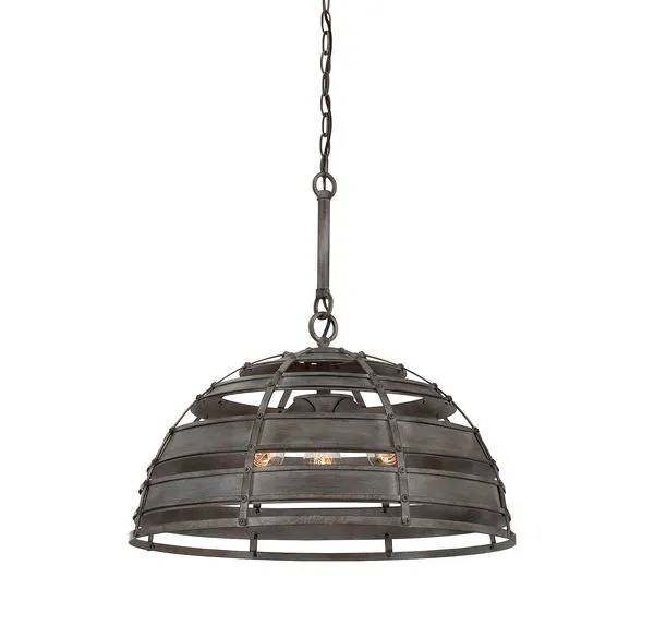 Product Image 1 for Malden 3 Light Pendant from Savoy House 