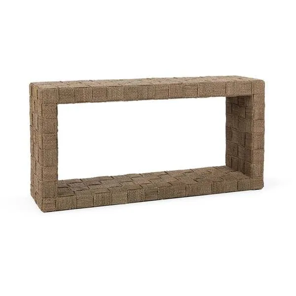Product Image 1 for Neyla Seagrass Weave Console Table from Classic Home