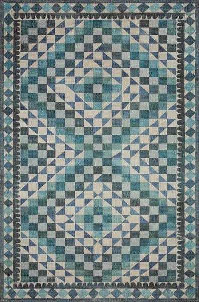 Product Image 2 for Malik Ivory / Ocean Rug from Loloi