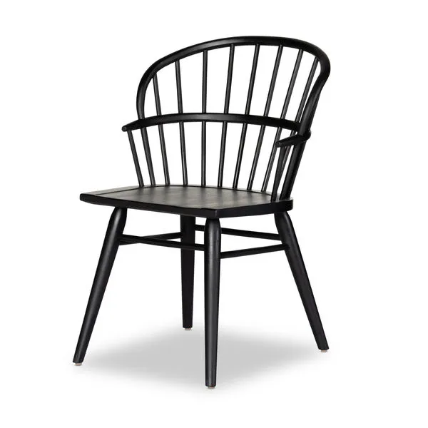 Product Image 1 for Connor Black Wooden Dining Chair from Four Hands