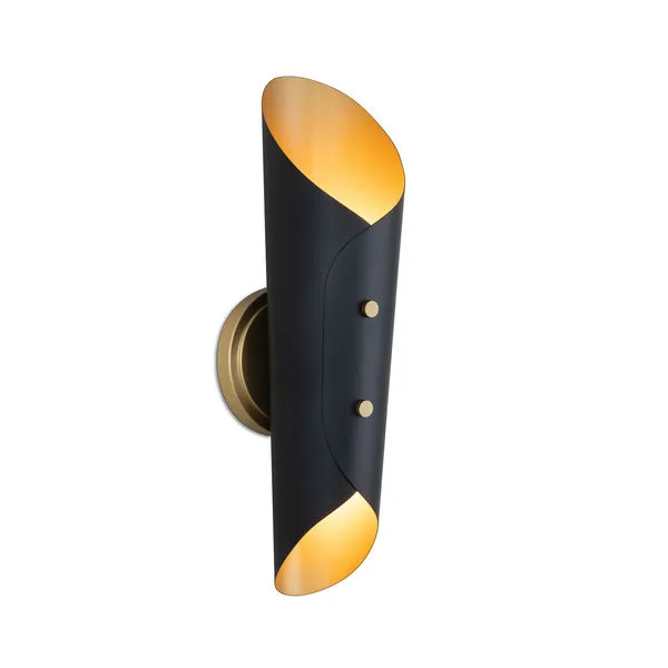 Product Image 1 for Vest Blackened & Natural Brass Sconce from Regina Andrew Design