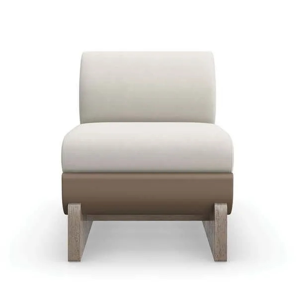 Product Image 1 for You Sleigh Me Armless Accent Chair from Caracole