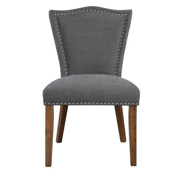 Product Image 1 for Uttermost Ruhls Gray Armless Chair from Uttermost