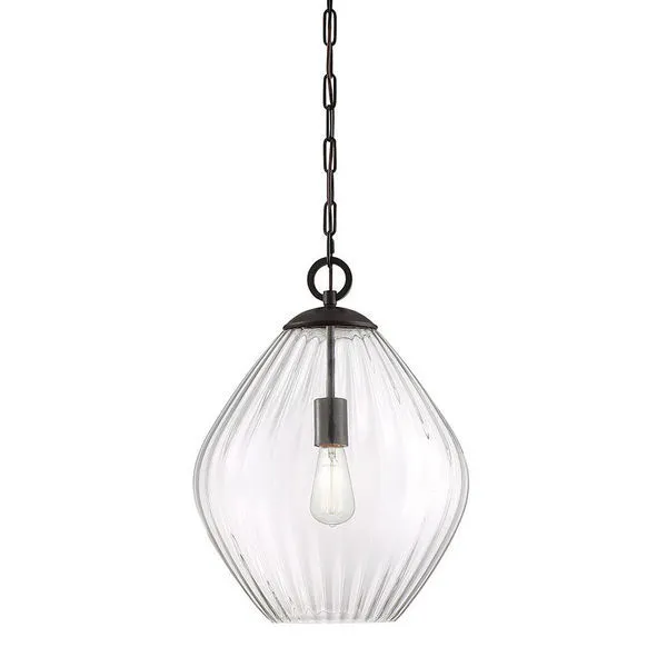 Product Image 1 for Carnegie 1 Light Pendant from Savoy House 