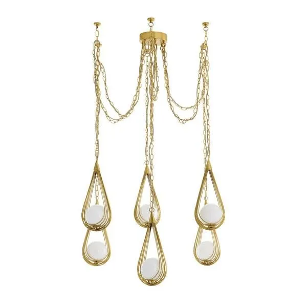 Product Image 4 for Ova Multi-Drop Chandelier from Arteriors