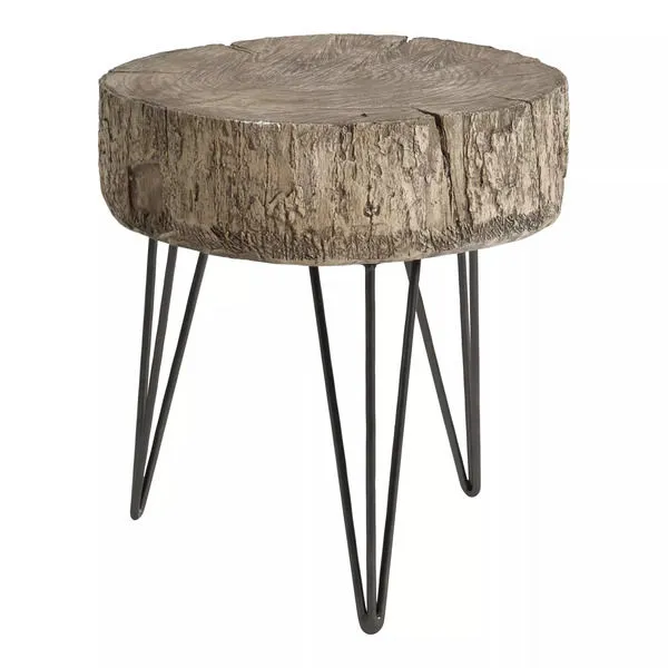 Product Image 1 for Cambria Accent Table Antique Silver from Moe's
