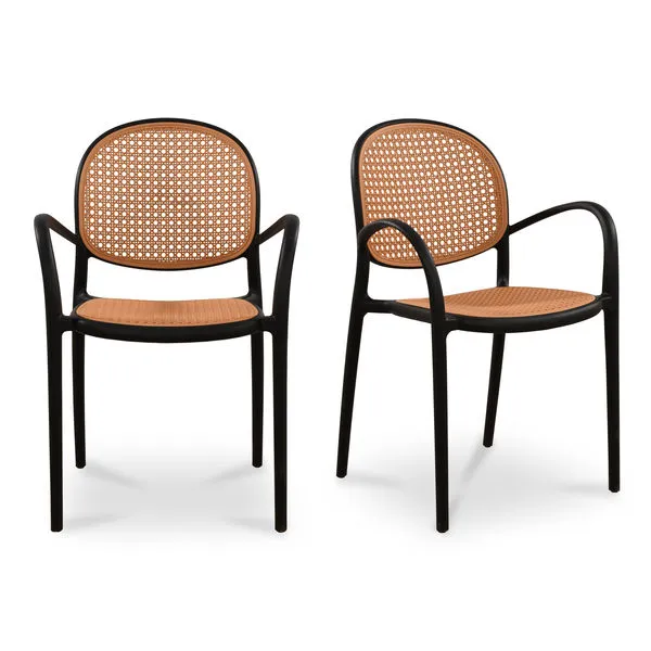 Product Image 1 for Soren Outdoor Dining Chair Set of Two from Moe's