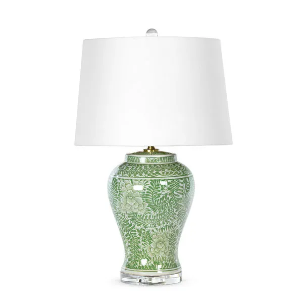 Product Image 1 for Green Ceramic Table Lamp from Regina Andrew Design
