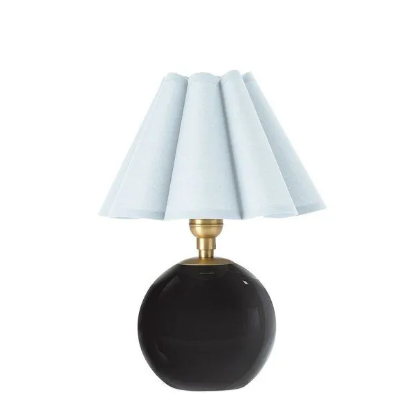 Product Image 4 for Giorgio Black Glass Mini Lamp from Regina Andrew Design