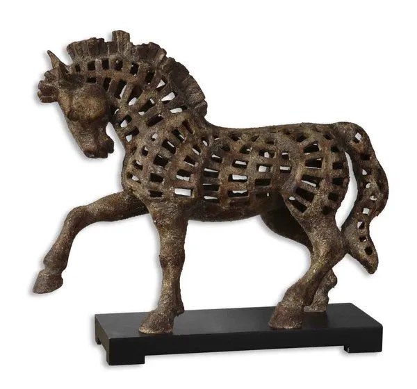 Product Image 2 for Uttermost Prancing Horse Antique Sculpture from Uttermost