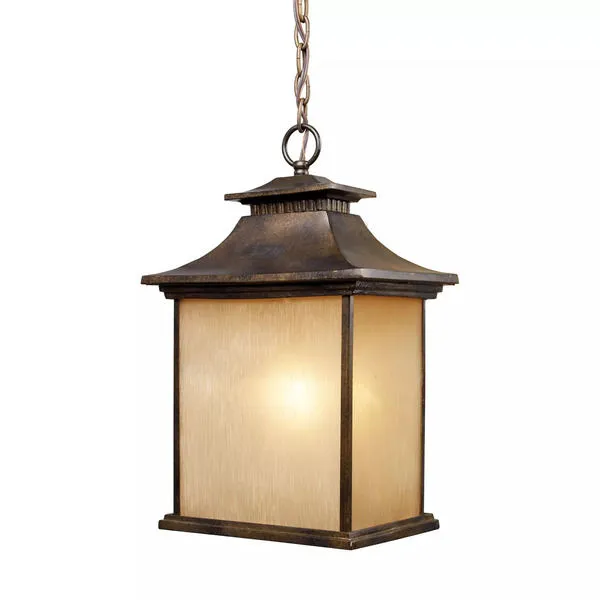Product Image 1 for San Gabriel 1 Light Outdoor Pendant In Hazelnut Bronze from Elk Lighting