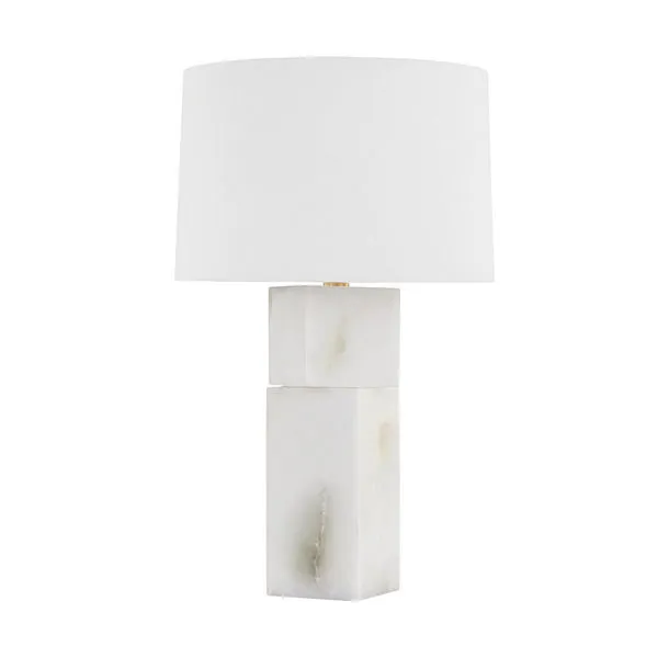 Product Image 1 for Brockton 1-Light Table Lamp - Aged Brass from Hudson Valley