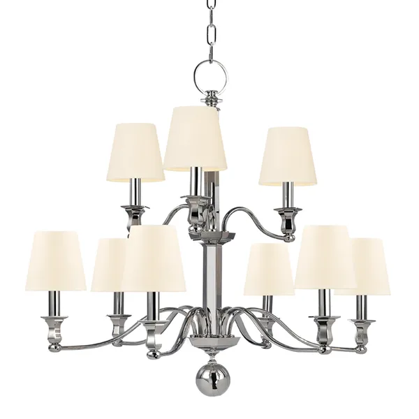 Product Image 1 for Charlotte 9 Light Chandelier from Hudson Valley