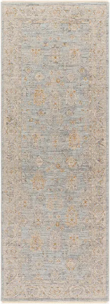 Product Image 2 for Avant Garde Woven Light Blue / Denim Rug - 2'7" x 10' from Surya