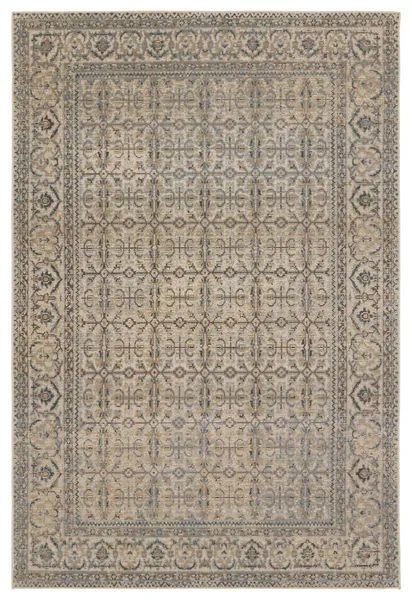 Product Image 1 for Olivine Indoor / Outdoor Trellis Gray / Brown Rug 4' x 5'7" from Jaipur 