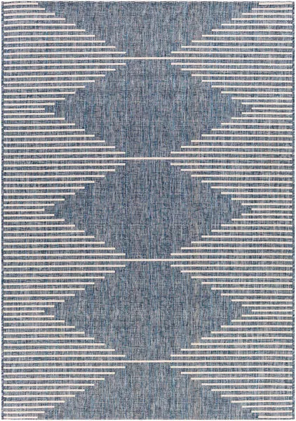 Product Image 2 for Eagean Bright Blue / Navy Indoor / Outdoor Rug from Surya