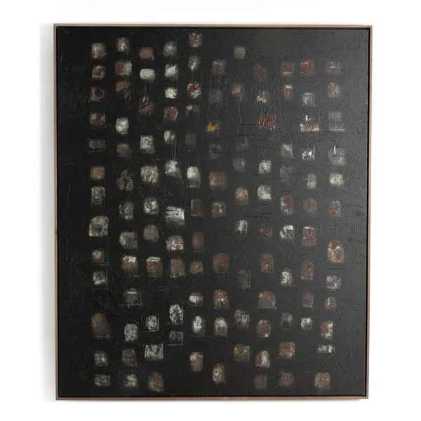 Product Image 1 for Oculus Black II By Jamie Beckwith, Framed Abstract Painting from Four Hands