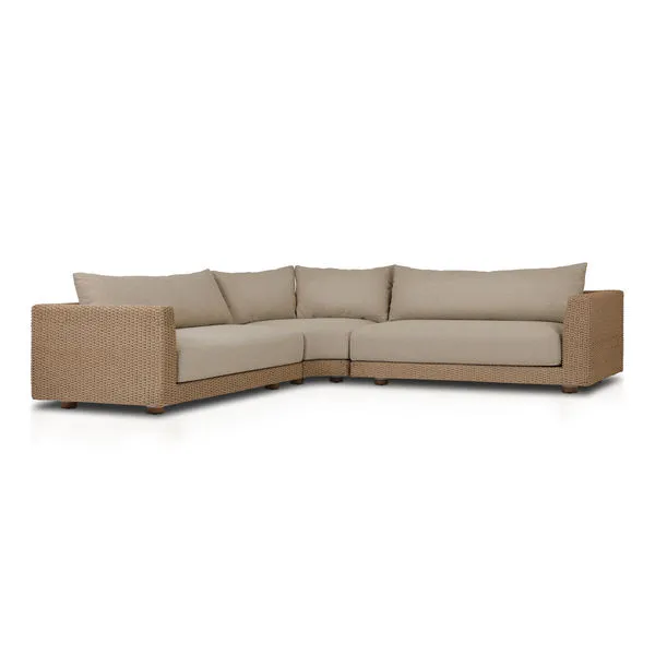 Product Image 1 for Sylvan Outdoor 3 Piece Sectional from Four Hands
