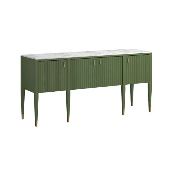 Product Image 1 for Eave Stone Top Darkened Sage Sideboard from A.R.T. Home Furnishings