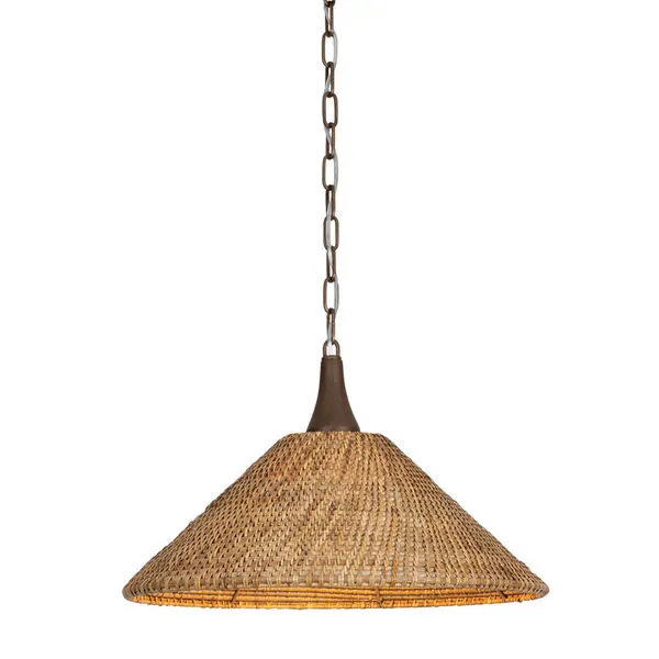 Product Image 1 for Kenzo Wide Pendant from Troy Lighting