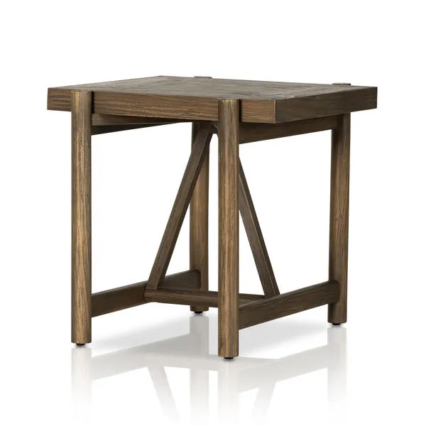 Product Image 1 for Goldthwaite Pine End Table - Sienna Brown Pine from Four Hands