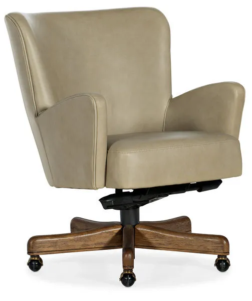 Product Image 1 for Eva Leather Executive Swivel Tilt Chair from Hooker Furniture