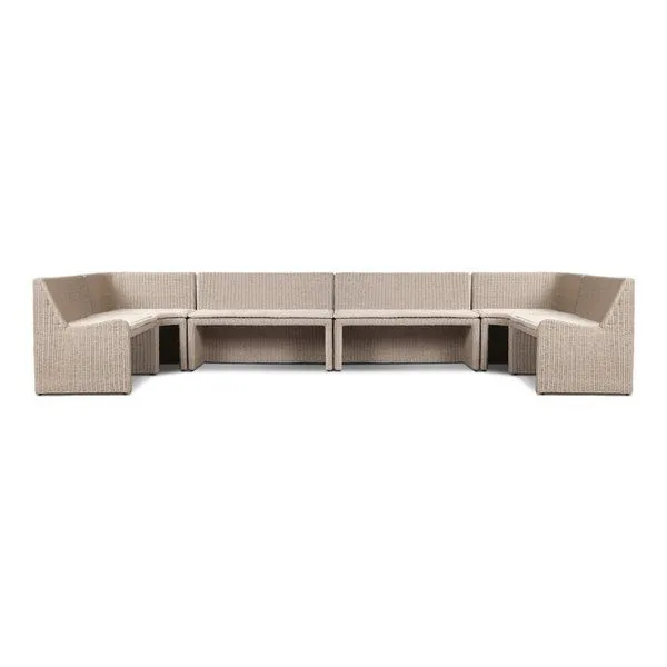 Product Image 1 for Senna Outdoor Dining Banquette U-Shape from Four Hands