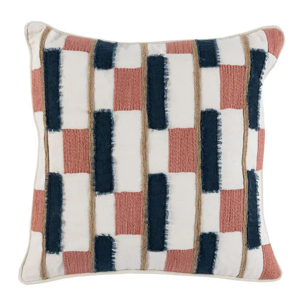 Product Image 1 for Almira Clay/Azul Blue Pillow (Set Of 2) from Classic Home Furnishings