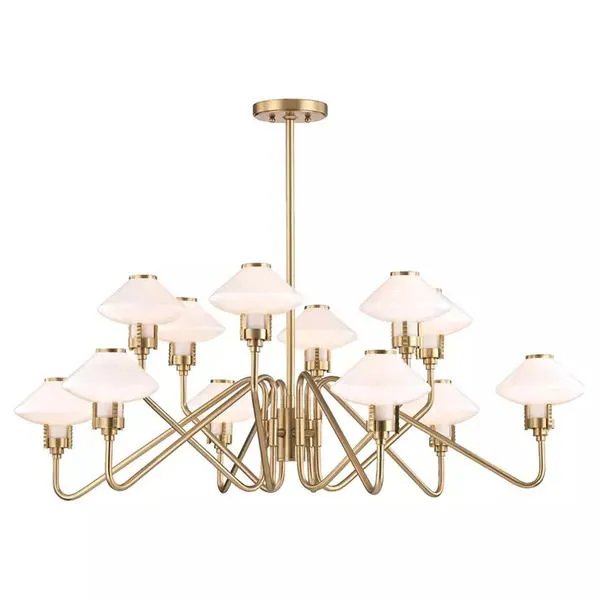 Product Image 2 for Knowles 12 Light Chandelier from Hudson Valley