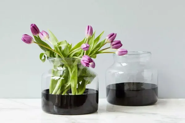 Product Image 1 for Black Colorblock Flower Vase from etรบHOME
