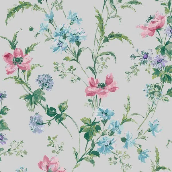 Product Image 1 for Laura Ashley Poppy Meadow Wallpaper from Graham & Brown