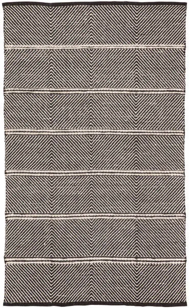 Product Image 3 for Tempo Handmade Chevron Black/ White Rug By Nikki Chu from Jaipur 
