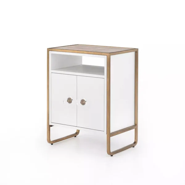 Product Image 3 for Sorella Nightstand Bright White from Four Hands